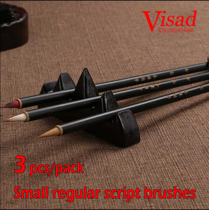 high qualtity weasel hair Chinese brushes Calligraphy brushes pen set Small regular script brush artist brushes