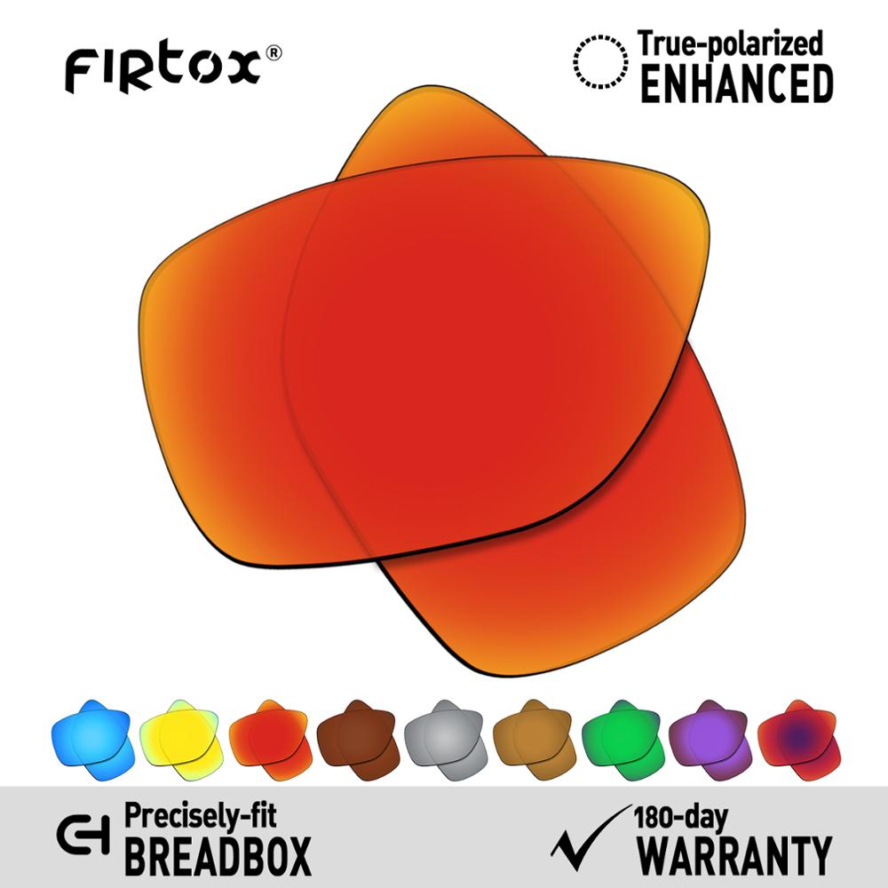 Firtox True UV400 Gepolariseerde Lenzen Vervanging Voor-Oakley Breadbox Zonnebril (Compatiable Lens Alleen)-Meerdere Kleuren