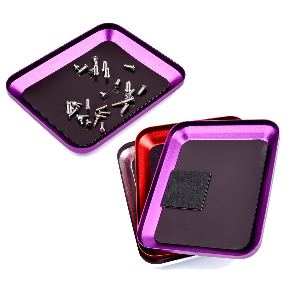 Aluminium Magnetische Moer Schroef Lade Voor Rc Telefoon Auto Reparatie Gereedschap Levert X4YD