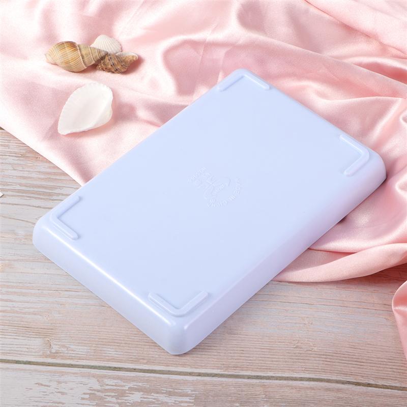 1 pc Trinket Tray Plastic Decorative White Storage Organizer Holder Plate Jewelry Dish for Bracelets Earrings Rings