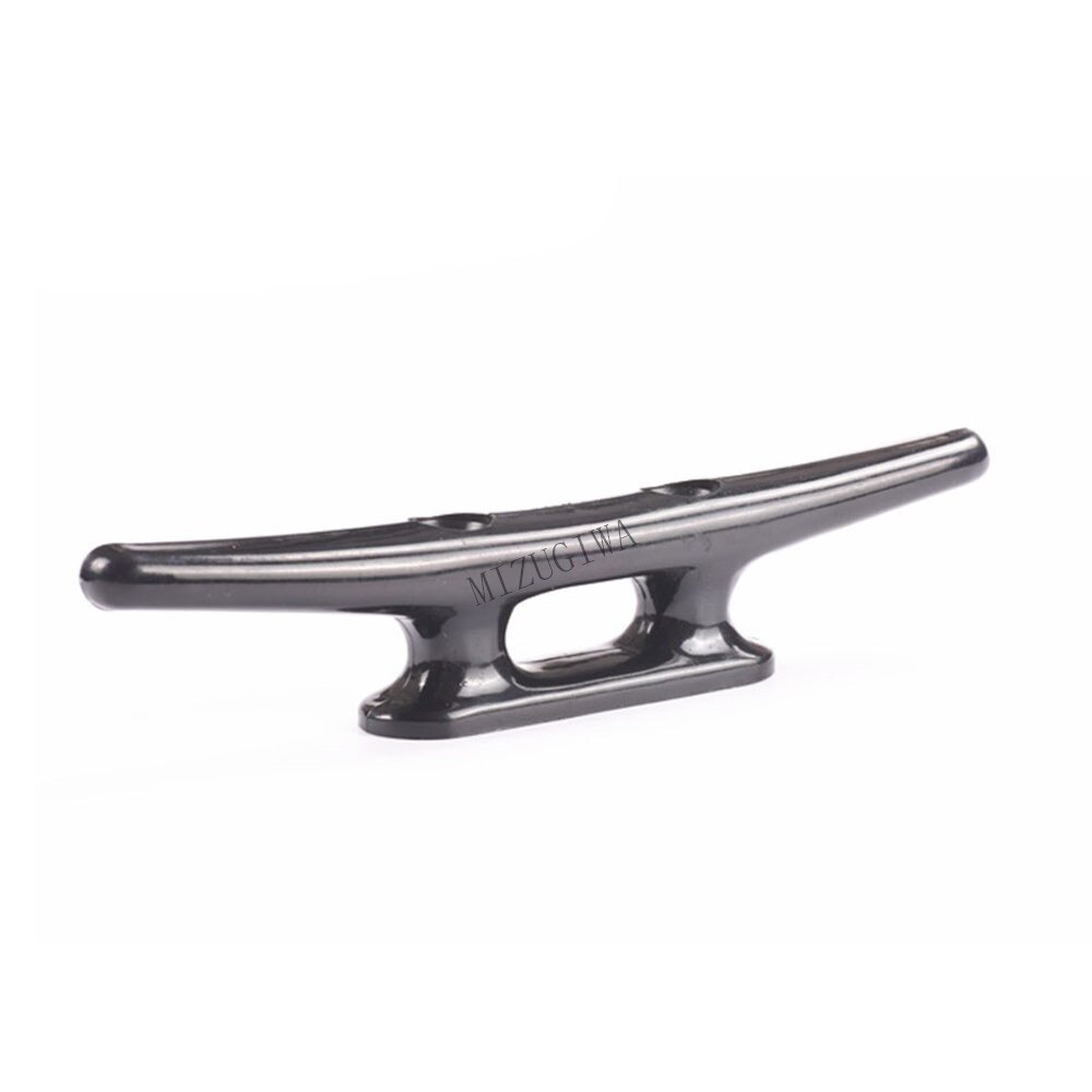 Nylon Cleat 4" , 6-1/2" Marine Dock Hollow Anchor Flat Top 2 Hole Open Base Boat Cleat Mount Kayak Canoe Deck Boat Rope Taquet