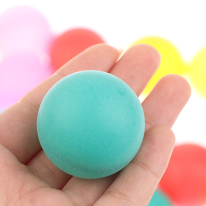 50 pcs /Pack Colorful Ping Pong Balls 40MM Entertainment Table Tennis Balls