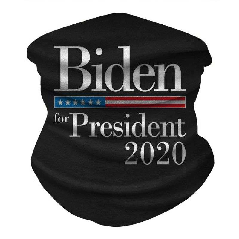 Joe biden bedrukt gezichtsmasker halve zon stofbescherming sjaal 3d print  x3uf