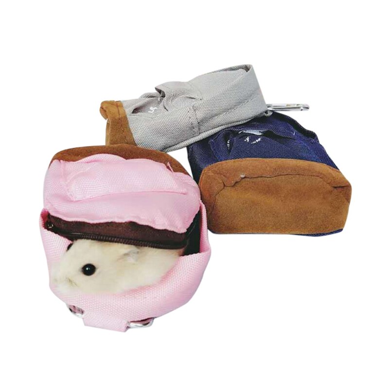 Transportín de exterior para mascotas pequeño hámster bolsa de transporte portátil Oxford, animales pequeños, jaula cálida de invierno, transporte al aire libre soporte de mochila