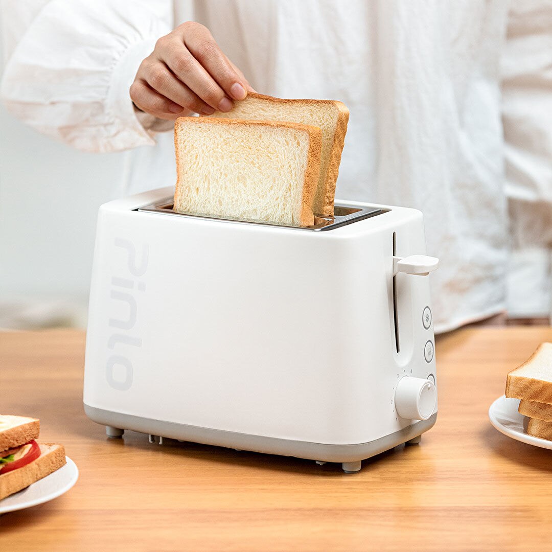 Xiaomi Mijia Pinlo Electric Bread Toaster Stainless Steel Bread Baking Maker Machine for Breakfast Sandwich Reheat Kitchen Toast