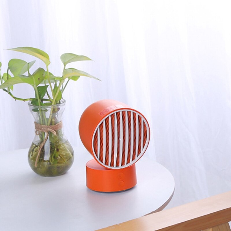Mini Portable USB Electric Fan Heater Overheat Protection Energy Efficient 95AC