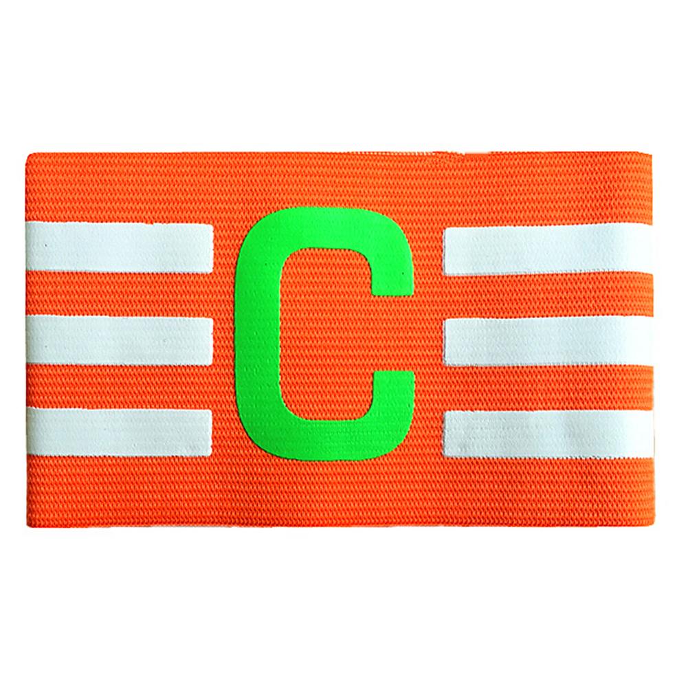 Football captain armband, elastic football leader armbands, competition armbands, c-shaped football training armbands: C