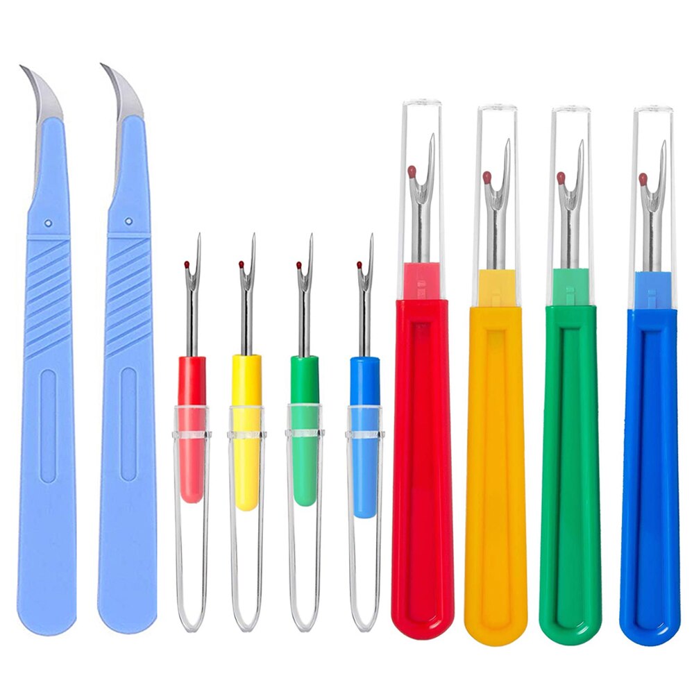 3/5/10pcs Sewing Seam Ripper Thread Seam Remover Stitch Unpicker Thread Cutter Tool for Needlework Quilting Craft Removing Tools: 10pcs