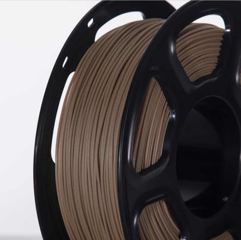 3D Printer Pla Filament 1.75 Mm Voor 3D Printers, 0.8Kg +/- 0.02 Mm Hout Kleur