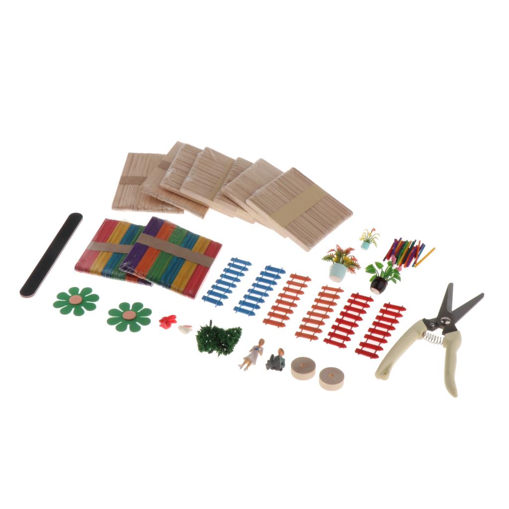 Handwerk Happy Family Model Ijs Sticks Houten Ijsstokjes