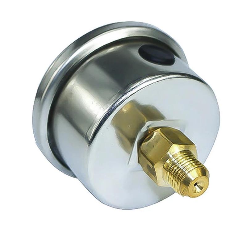 Automobile fuel regulating valve pressure gauge oil booster fuel / pressure 0-160psi gauge pressure gauge oil fuel pressure J1B0