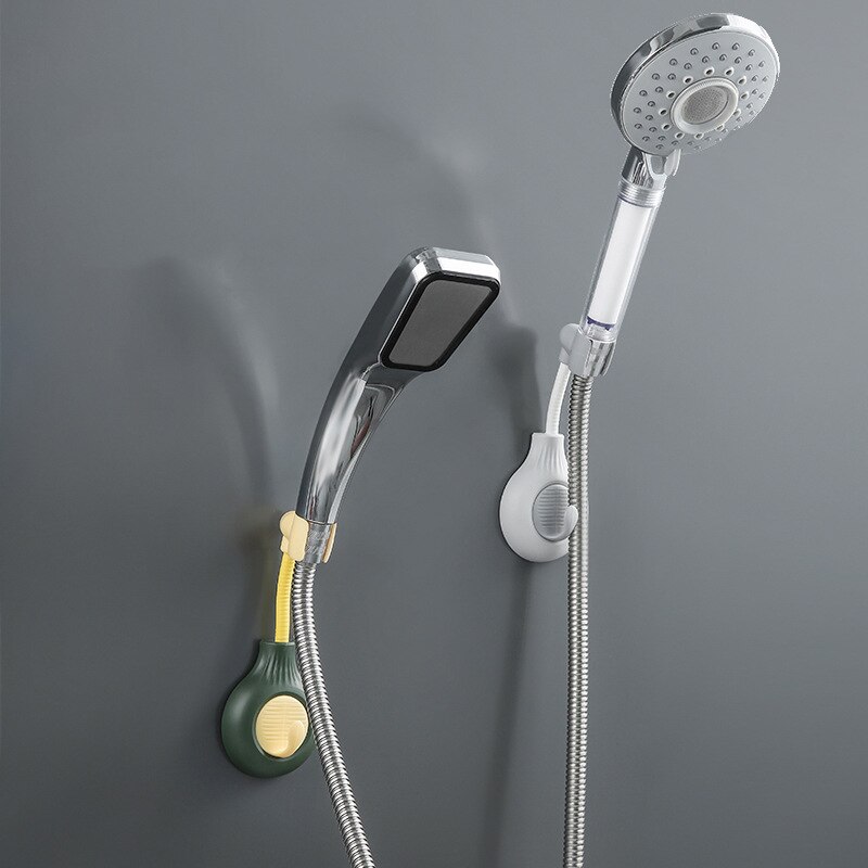 Fissatore senza punzonatura soffione doccia sospeso soffione doccia a pioggia per bambini accessori doccia regolabili per asciugatura fiori a parete per bagno