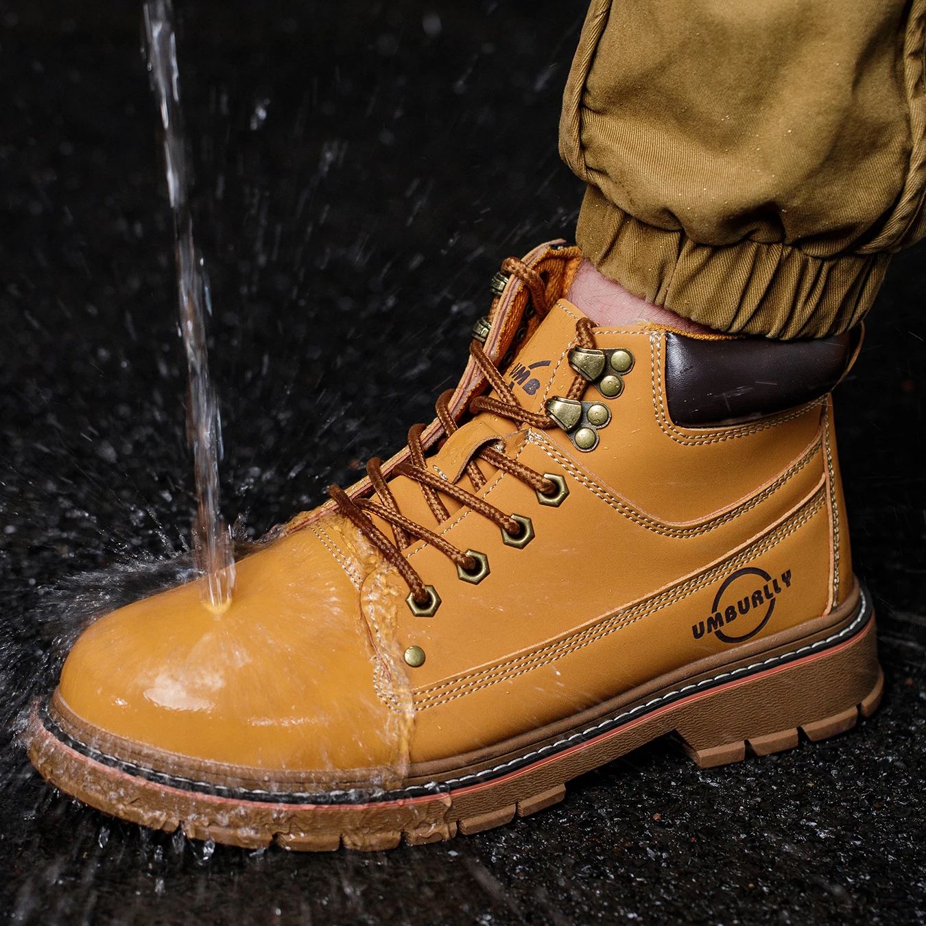 Arbeitsstiefel mit Stahlkappe, pannensichere Sicherheitsschuhe für Herren, rutschfeste, langlebige Wanderstiefel für den Bau im Freien