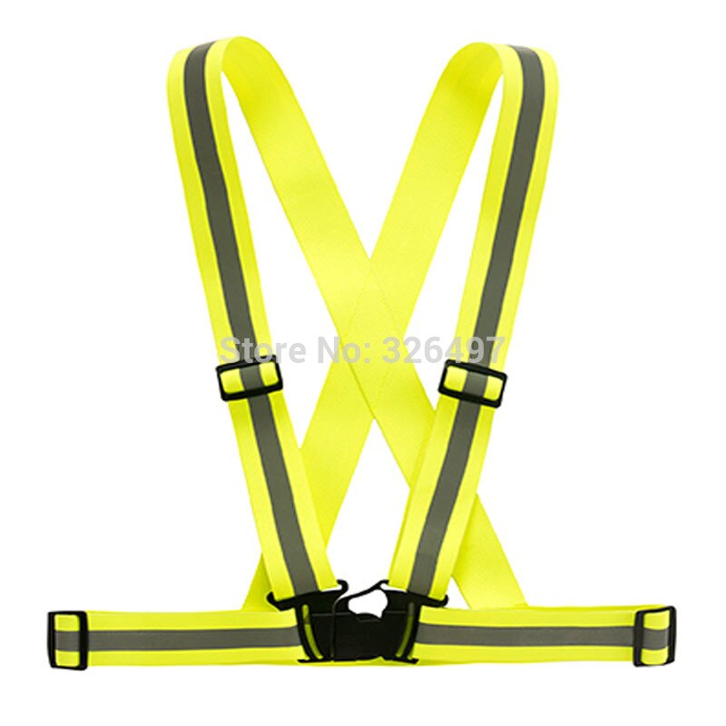 Reflective Safety Vest Strips for Construction Traffic Warehouse Visibility Security Jacket Reflective Strips Work Wear Uniforms