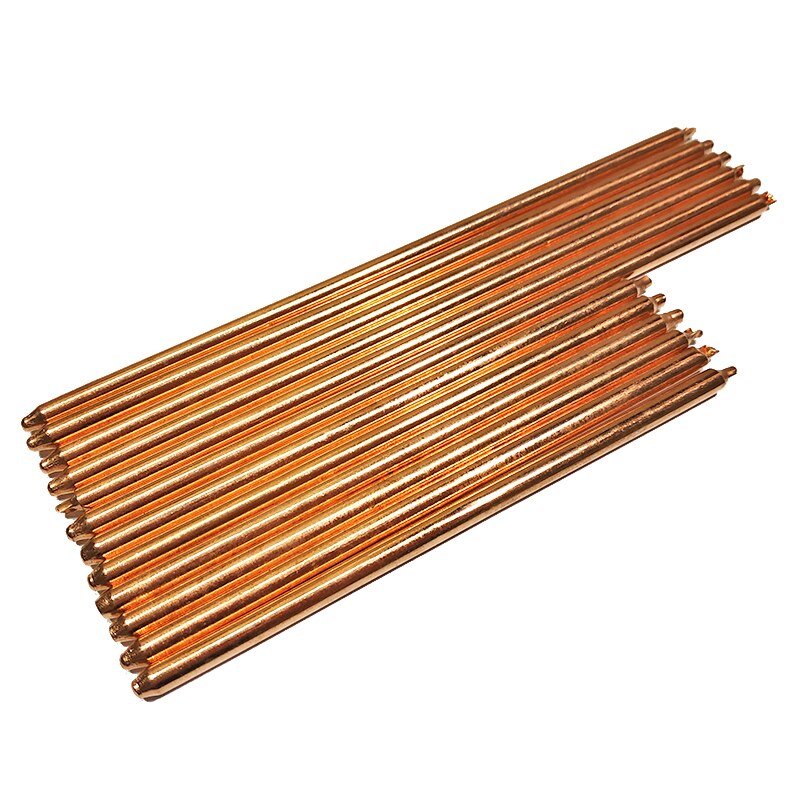 50mm-180mmPure rura miedziana rura do komputera Laptop chłodzenie Notebook rura ciepła okrągła