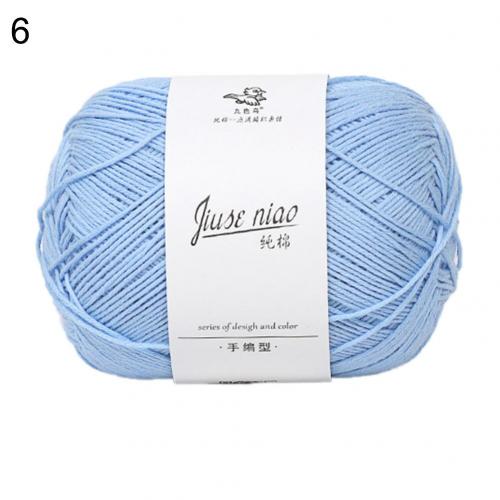 SALES！！ 50g Knitting Woolen Yarn Baby Clothes Scarf Hat Gloves Sweater Woven Material: 6