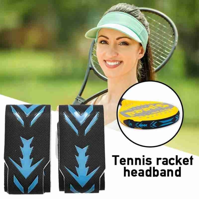 Ruban de Protection pour raquette de Tennis, 2 pièces, avec boîte de rangement, Protection 3D pour raquette de Tennis de plage, outils de Sport en plein air