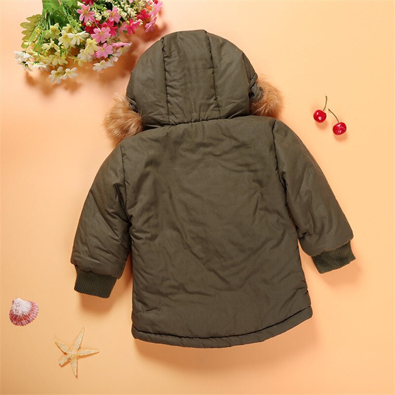 Bunvel automne enfants à capuche bébé hiver manteau -né bébé garçon fille vêtements vêtements d'extérieur pour enfant nourrissons vêtements t