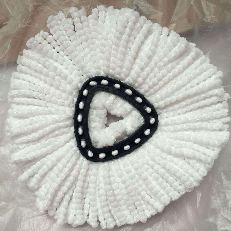 360 Graden Draaiende Mop Hoofd Microfiber Mops Hoofd Keuken Badkamer Super-Absorberende Schone Mop Head Home Cleaning Tool