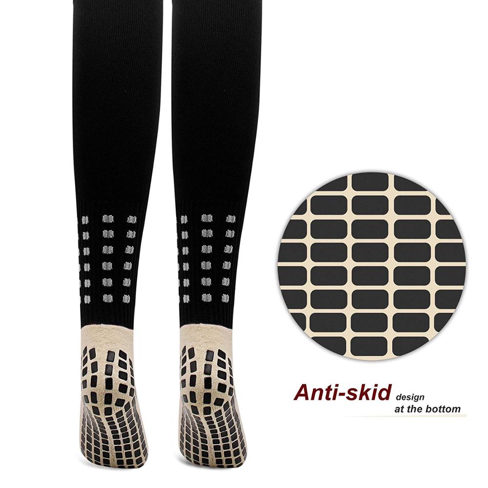 Antypoślizgowa piłka nożna podkolanówki antypoślizgowa piłka nożna koszykówka hokej sport Grip skarpetki bawełniany ręcznik zagęszczony dno pochłaniające pot