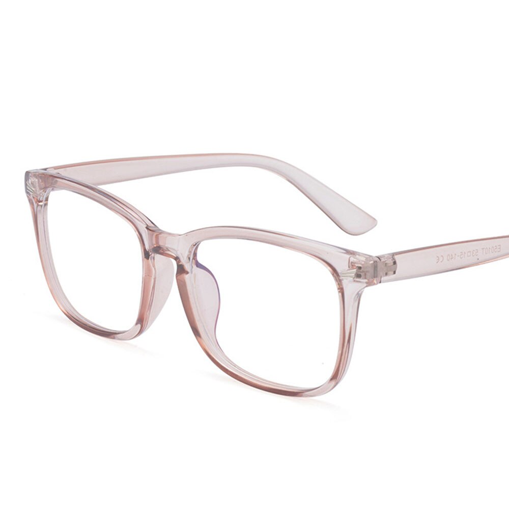 1pc nærsynethed optiske linse briller kvinder trendy metal rammer briller mænd klassiske klare linser vision pleje briller