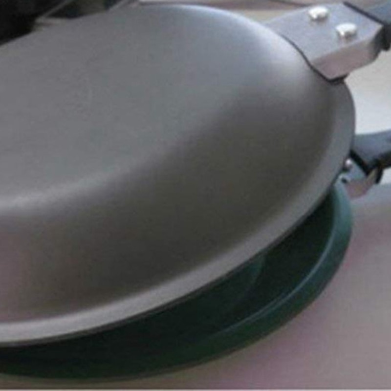 Poêle antiadhésive bricolage, poêle Double face poêle petit déjeuner, cuisinière à gaz et Induction universelle