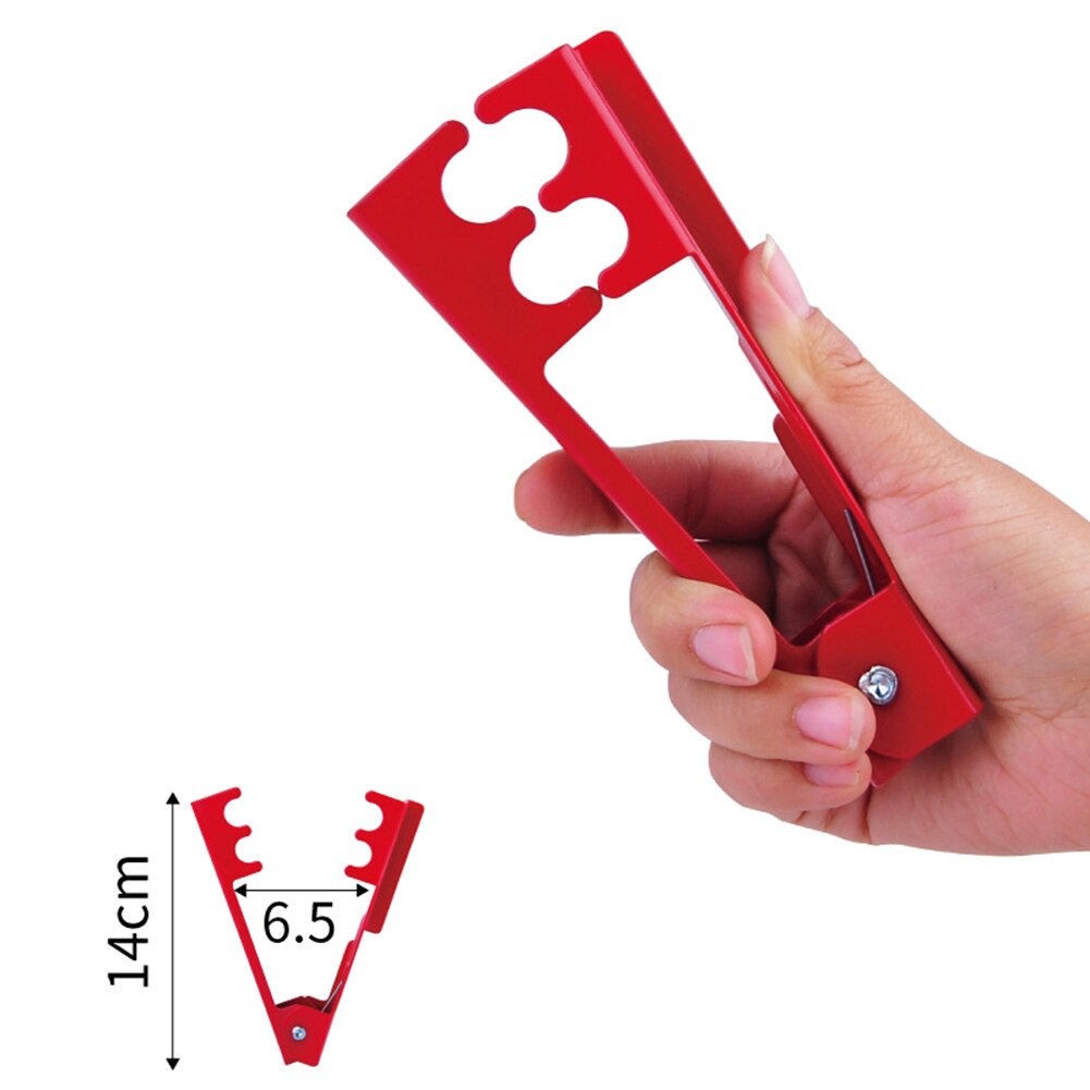 ¡Novedad! Alicates de rosas, herramienta para el jardín, herramienta de floristería para cortar flores, separador de hojas de tallo de Espina, ramos de poda: Rojo