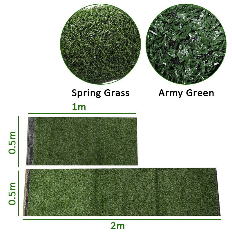 Artificial Lawn 0.5X1m/2m Length 10/20mm Thickness Turf Grass