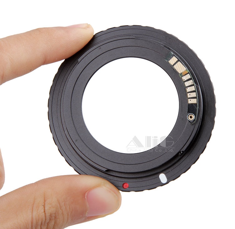 Elektronische Chip 9 Af Bevestig M42 Mount Lens Adapter Voor Canon Eos 5D Mark Iii 5D3 5D Mark Ii 5D2 6D 70D 80D 650D 750D 700D