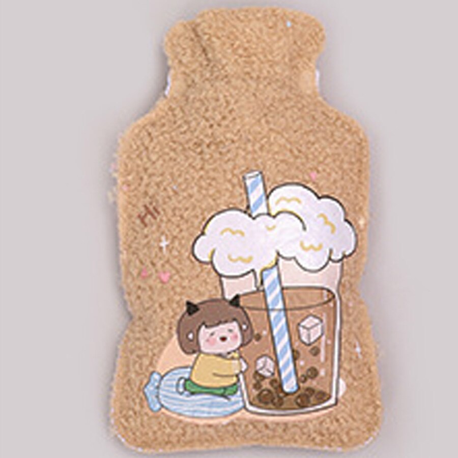 Cartoon plush bear water injection warm water bag portable compress warm hand treasure water bagA808: style 9