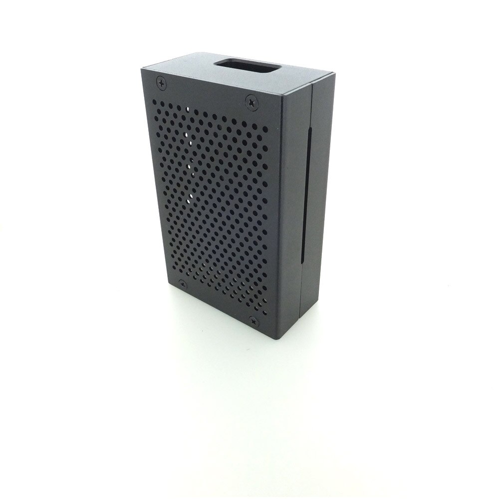 Carcasa metálica de aluminio Raspberry Pi 4B con disipador de calor + ventilador para Raspberry pi 4B