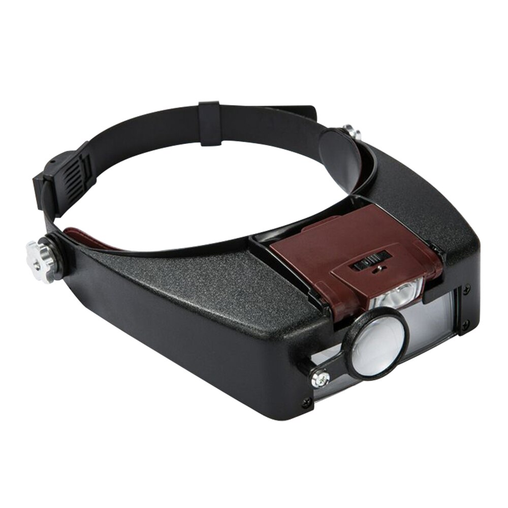 Beekeeping Headband Magnifying Glass With Led Lamp For Rearing Bee Queen Equipment With 5 Lens 1.0 - 6.0X Multiple Magnification