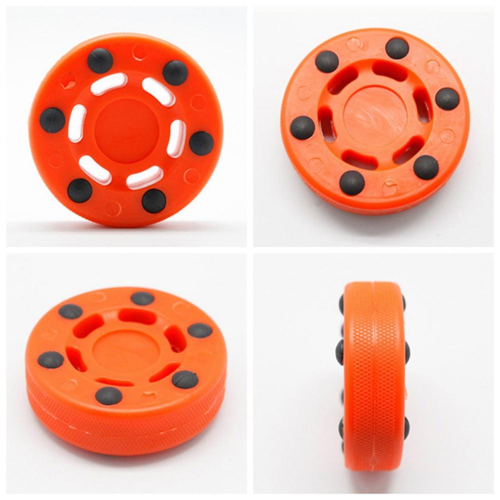 High density Land Ice Hockey Durable ABS indoor game Roller Hockey Perfectly Balance Inline Street Training Roller Practice Puck