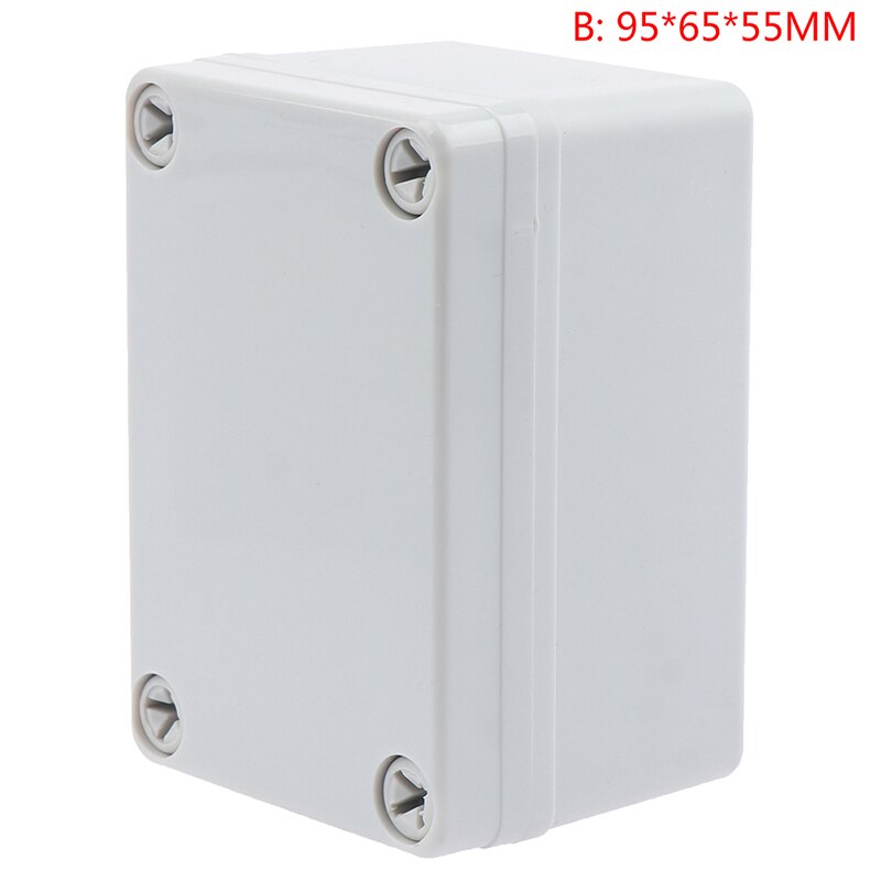 Waterproof Plastic Enclosure Box Electronic ip67 Project Instrument Case Electrical Project Box ABS Outdoor Junction Box Housing: B