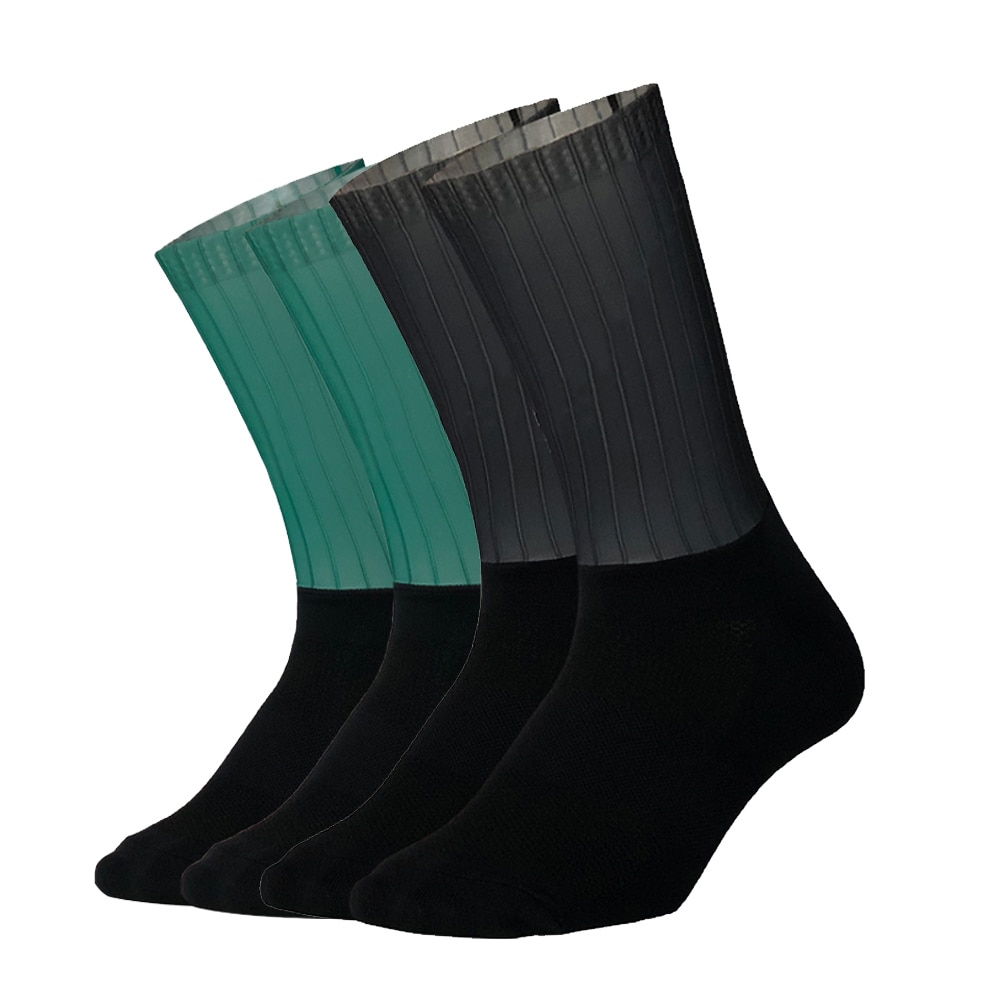 Silicone Non-slip Cycling Socks Functional Fiber Men Women Bicycle Bike Socks Anti Slip Hiking Camping Sport Socks