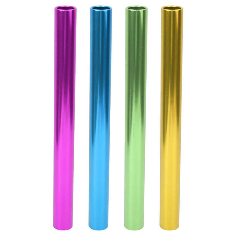 Track and Field Relay Batons Track and Field Aluminum Harmless High Bright Color for Match Match Use Running
