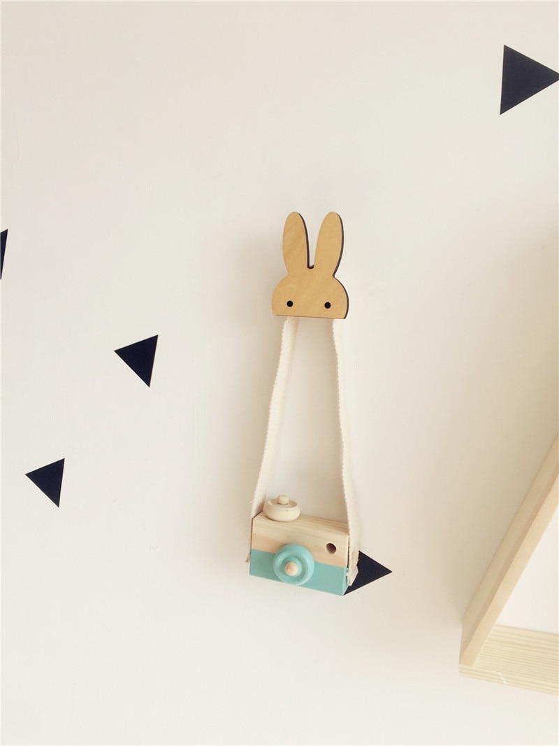 Rattan Wand Haken Kleidung Hut Hängen Haken Häkeln Nordic Vintage Tuch Halter Organizer Kleiderbügel Decor für Home Hotel Wohnheim Dekor: Rabbit Hook