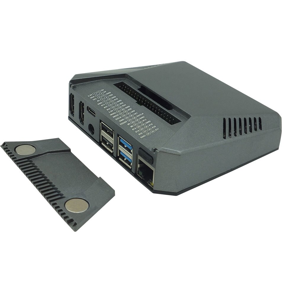 Argon ONE V2 Raspberry Pi 4 Case Aluminum Case for Raspberry Pi 4 Model B