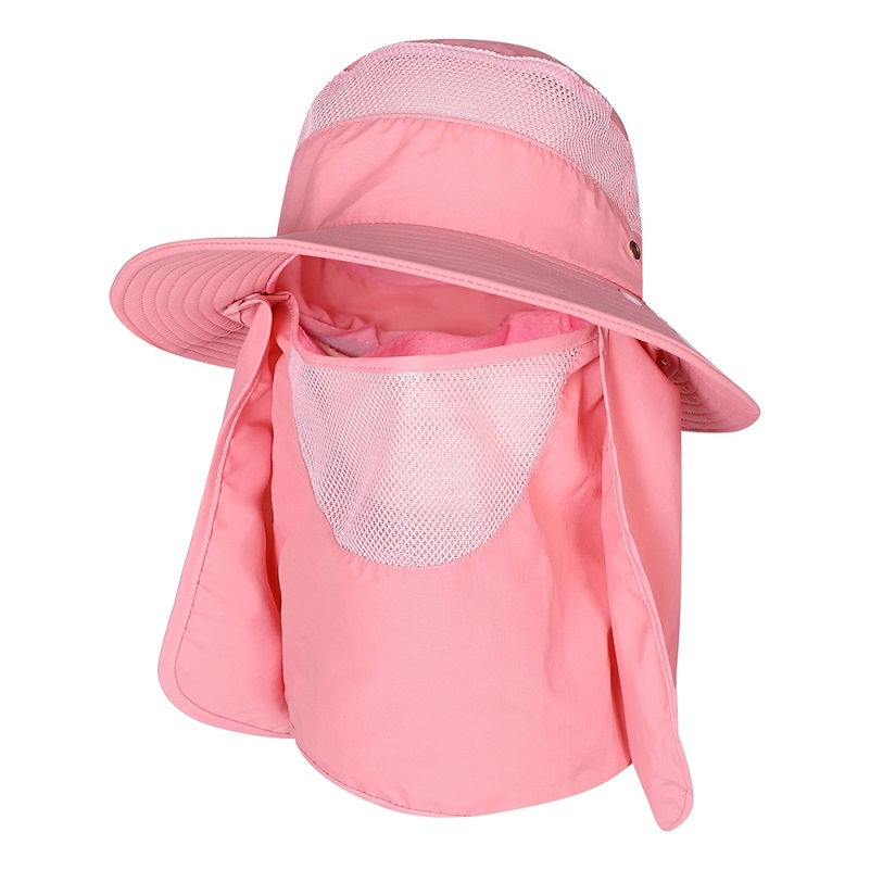 Unisex Fishing Flap Caps Quick Dry 360 Degree Sunshade UV Protection Removable Face Mask Ear Neck Cover Outdoor Sportswear