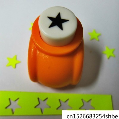 1/pcs Mini Craft Heart Punch Machine Scrapbooking Handmade Cut Card Hole Puncher For Diy Paper Shaper Cutter Furador Eva: Five-pointed Star