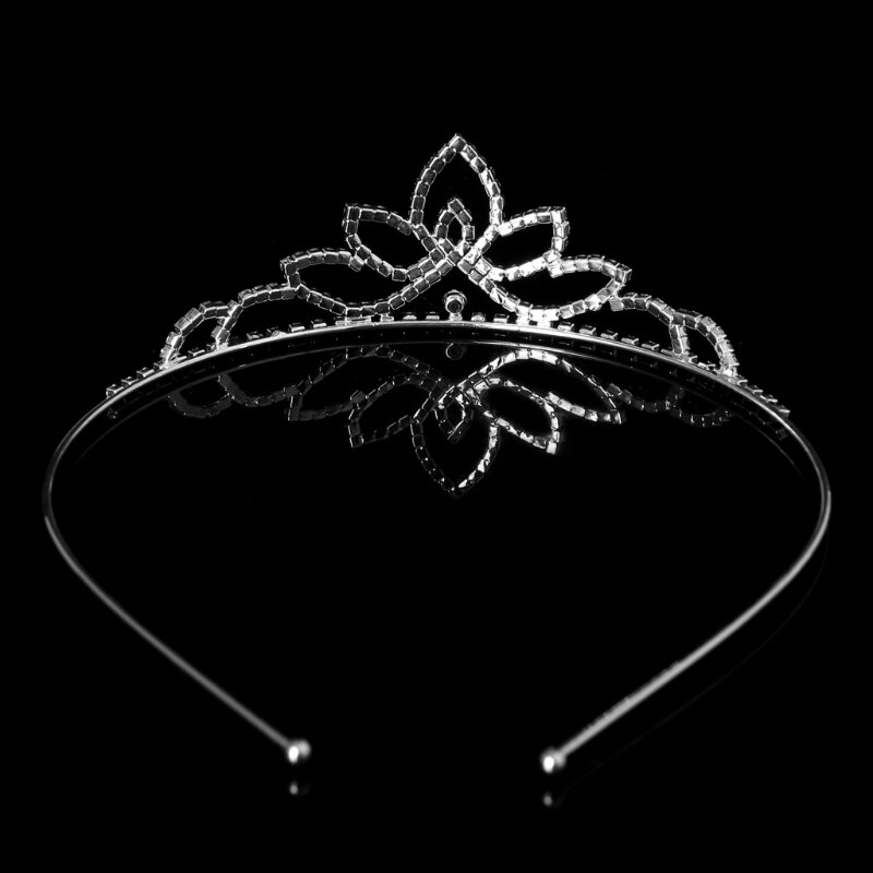 Fête de mariage mariée diadème princesse couronne bandeau strass cheveux accessoires P0RF