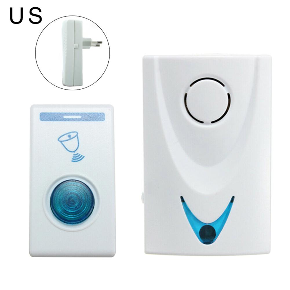 Wireless Doorbell Portable 100M 32 Melody Music Wireless Digital Door Bell Sound Music Chime For Homes Offices Hotels: US
