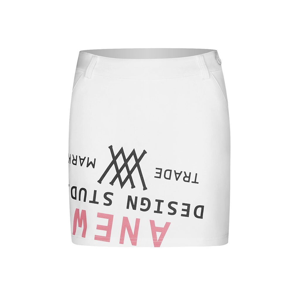 Vrouwen Golf Kleding Zomer Golf Rok Tennis Rok Casual Mode Sport Rok: WHITE / Xxl