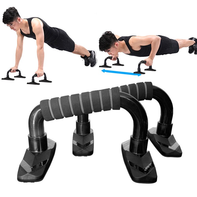 Push-up Metal Bar Non-Slip Home Workout Equipment Handles Strength Universal Men Women