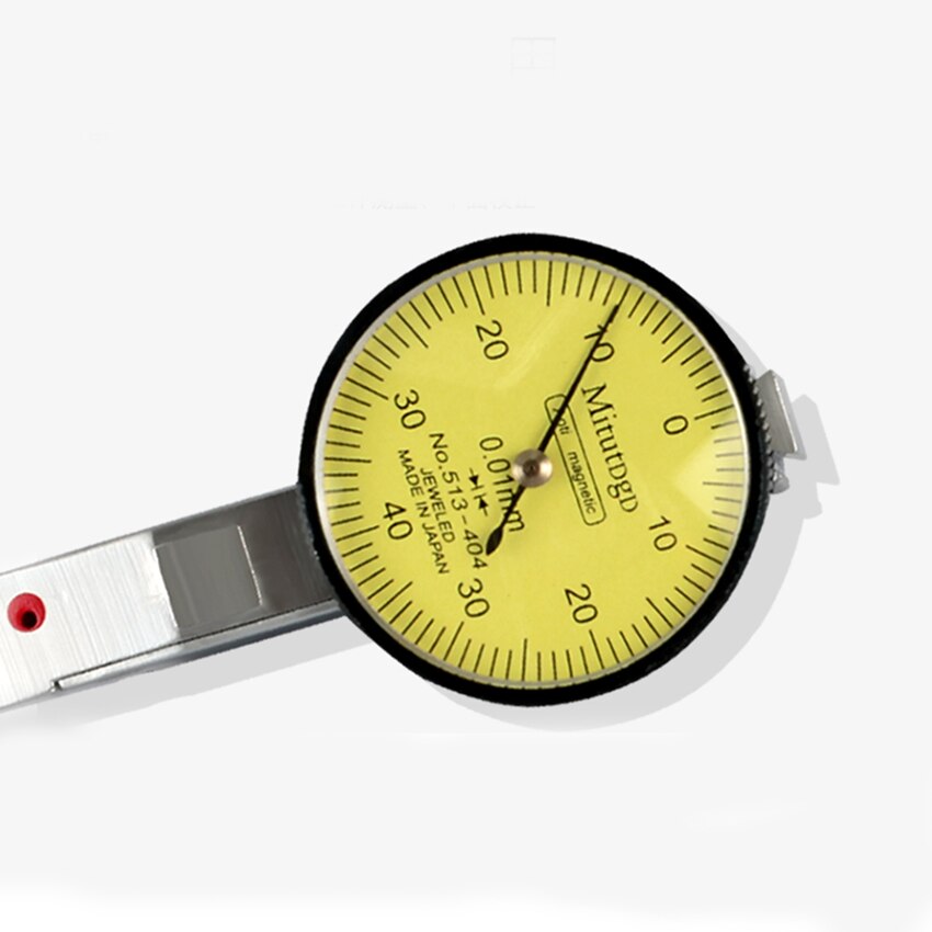 0-0.8mm Precision Dial Gauge Indicator Accuracy Measuring Gauging Tool Flexible Magnetic Base Holder Stand with Suction Magnetic