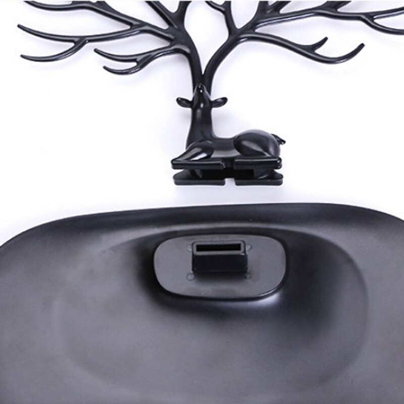 Sieradenorganizer in de vorm van een boom, hanger van metaal, oorbellen, ketting, ringhanger, armband, sieradenstandaard