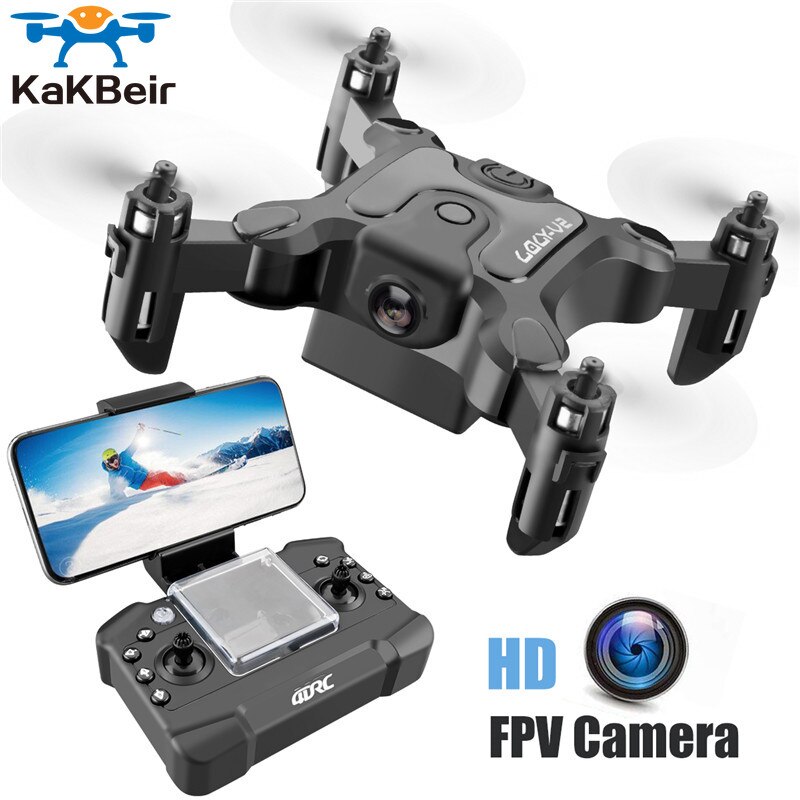 KaKBeir Mini Drone HD Camera Hight Hold Mode RC Quadcopter RTF WiFi FPVQuadcopter Follow Me RC Helicopter Quadrocopter Kid'