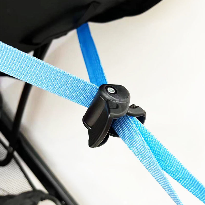 Baby stroller accessories with backrest adjustment and nylon thickened buckle stepless umbrella car accessories with anti slip