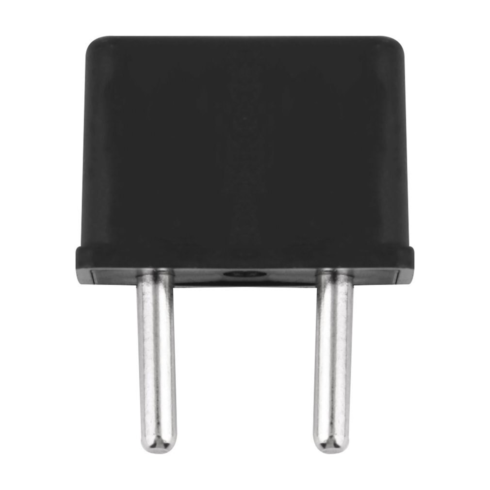Universal US To EU Plug USA To Europe 220V Travel White Wall AC Power Charger Outlet Adapter Converter 2 Round Socket Pin