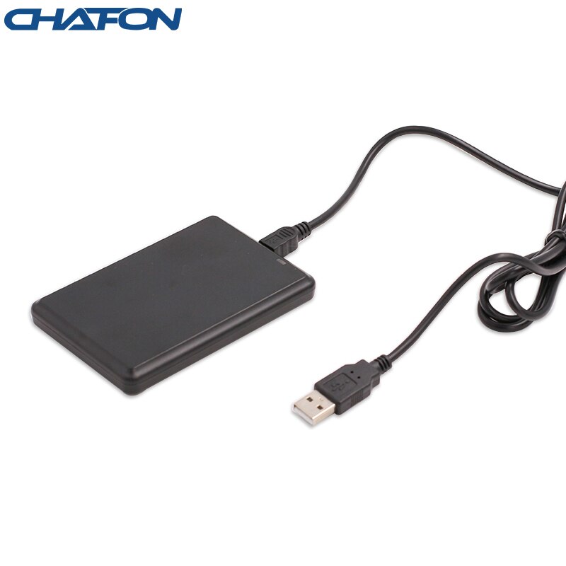 Chafon usb dual frequency rfid card reader support read id or ic card at the same time for access control